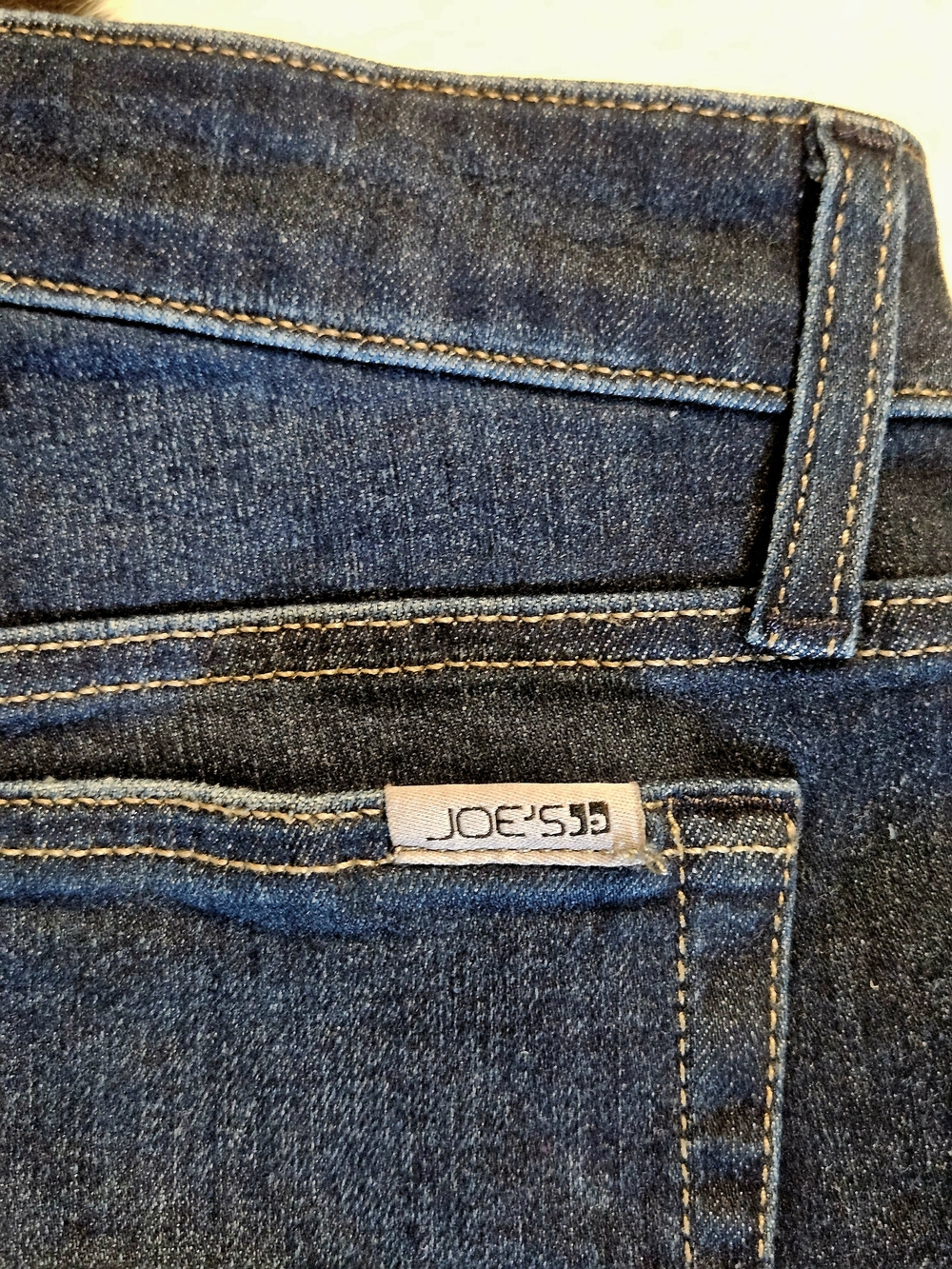 Joe's Jeans Dark Blue Ankle Crop Skinny Jeans Sz 27 - Picture 5 of 9